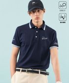 【23区 ゴルフ/23区GOLF / MEN】の【MEN】【UVケア/吸水速乾】ハニカムカノコ 半袖ポロシャツ ネイビー系|ID: prp329100004852577 ipo3291000000035707869