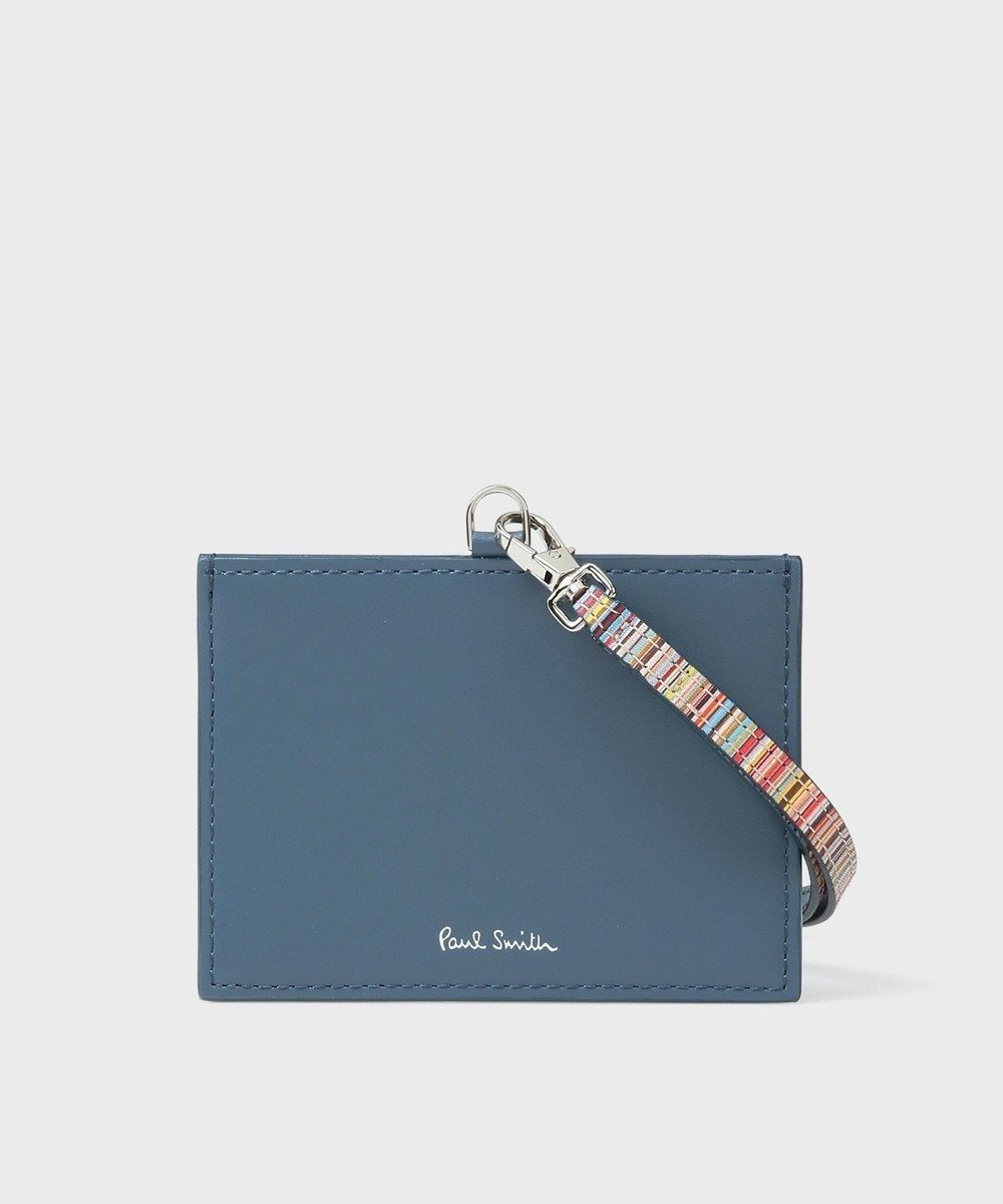 【ポールスミス/Paul Smith / MEN】のシグネチャーストライプタブ IDケース インテリア・キッズ・メンズ・レディースファッション・服の通販 founy(ファニー) 　ファッション　Fashion　メンズファッション　Fashion for Men　シンプル　Simple, Minimal　財布　Wallet, Purse　プリント　Print, Printed Pattern　メンズ　Men's, Menswear　おすすめ　Recommended / Our Picks　エレガント 上品　Elegant　ギフト プレゼント　Gift / Present　ブルー|ID: prp329100004852583 ipo3291000000035634685