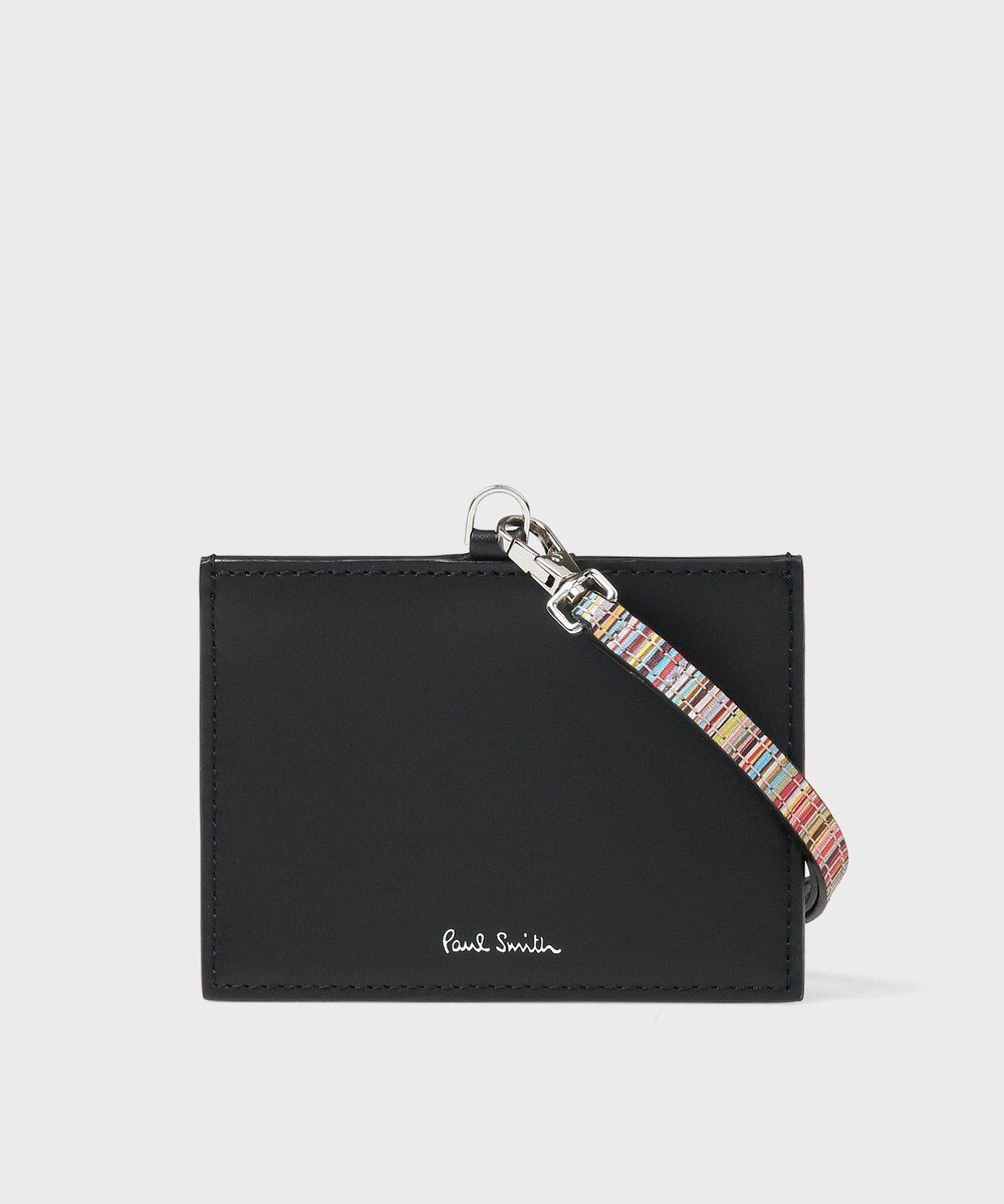 【ポールスミス/Paul Smith / MEN】のシグネチャーストライプタブ IDケース インテリア・キッズ・メンズ・レディースファッション・服の通販 founy(ファニー) 　ファッション　Fashion　メンズファッション　Fashion for Men　シンプル　Simple, Minimal　財布　Wallet, Purse　プリント　Print, Printed Pattern　メンズ　Men's, Menswear　おすすめ　Recommended / Our Picks　エレガント 上品　Elegant　ギフト プレゼント　Gift / Present　ブラック|ID: prp329100004852583 ipo3291000000035634687