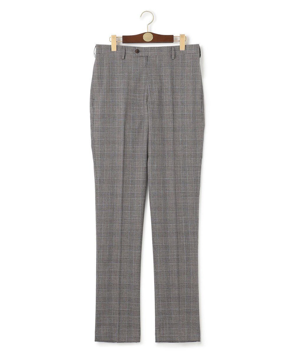【ジェイ プレス/J.PRESS / MEN】の【WEB・一部店舗限定】グレンチェック スラックス 人気、トレンドファッション・服の通販 founy(ファニー) 　ファッション　Fashion　メンズファッション　Fashion for Men　ボトムス　Bottoms　おすすめ　Recommended / Our Picks　ジャケット　Jacket, Outerwear　ストライプ　Stripe, Striped Pattern　スラックス　Slacks, Dress Pants　チェック　Check, Plaid, Tartan　パターン　Pattern, Design Print　ビジネス 仕事 通勤　Business / Work / Commuting　夏　Summer　春　Spring　S/S・春夏　SS, Spring/Summer, Warm Season　無地　Plain, Solid Color　 other-1|ID: prp329100004852587 ipo3291000000035634704