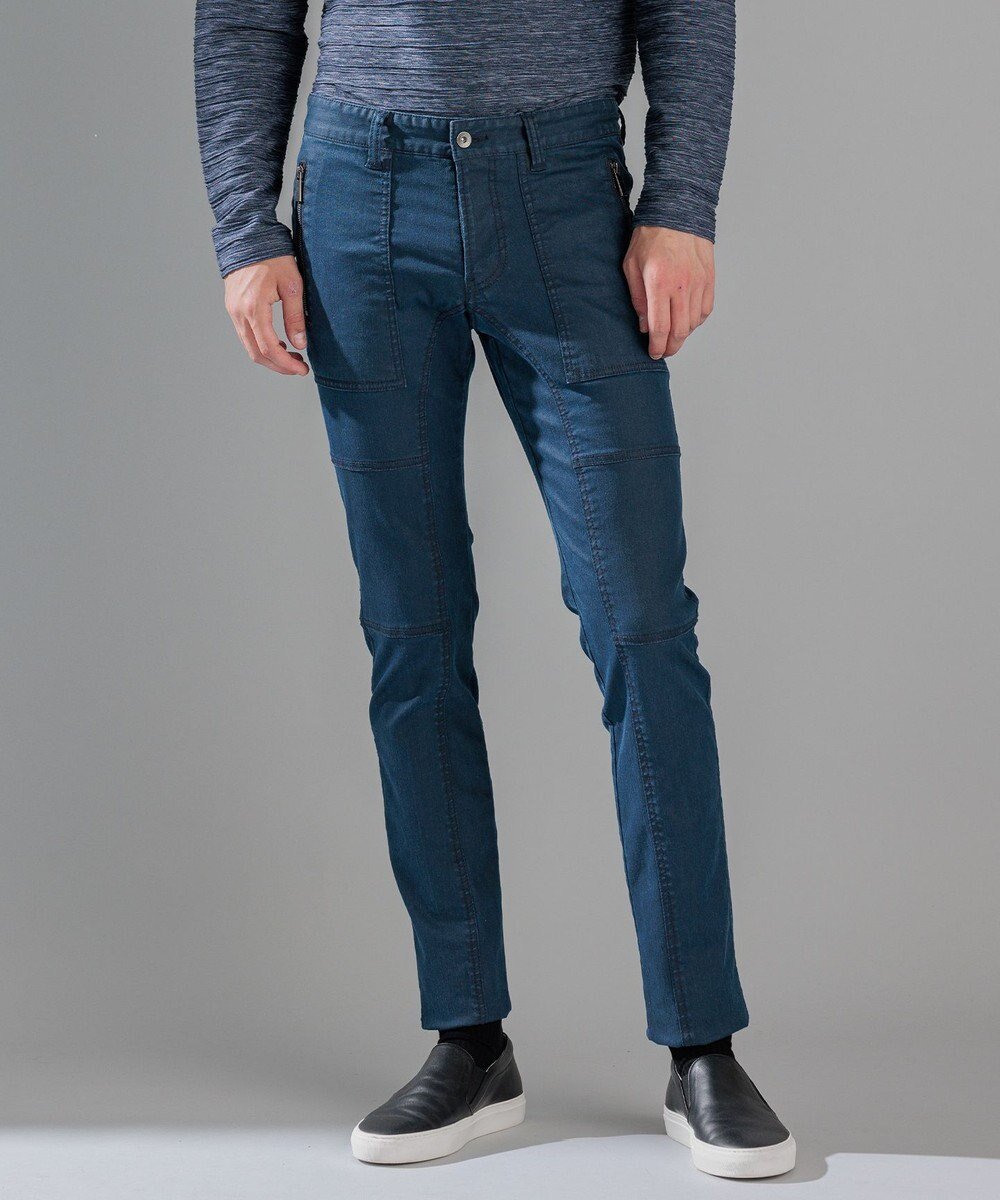 【ジョゼフ オム/JOSEPH HOMME / MEN】のハイパワーソフトストレッチ / STICK DESIGN インテリア・キッズ・メンズ・レディースファッション・服の通販 founy(ファニー) ファッション Fashion メンズファッション Fashion for Men ボトムス Bottoms コーティング Coating, Coated Finish ストレッチ Stretch, Stretchy Fabric ストレート Straight, Straight Cut スリム Slim, Slim Fit デニム Denim, Jeans Material 定番 Standard, Basic Item 人気 Popular, Best Seller ポケット Pocket, Pocket Detail ワーク Workwear, Utility Style A/W・秋冬 Autumn/Winter S/S・春夏 SS, Spring/Summer, Warm Season 夏 Summer ダルブルー系|ID: prp329100004852592 ipo3291000000035634763