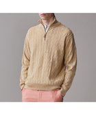 【ジェイ プレス/J.PRESS / MEN】のギマコットン ケーブルハーフジップ ニット ベージュ系|ID: prp329100004852593 ipo3291000000035634769