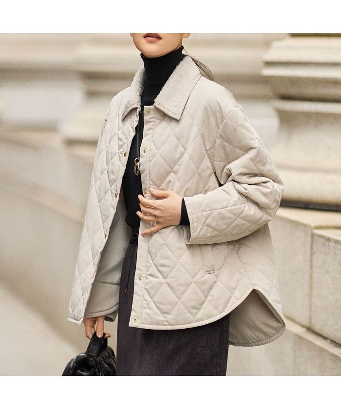 【自由区/JIYU-KU】のキルト アウター インテリア・キッズ・メンズ・レディースファッション・服の通販 founy(ファニー) https://founy.com/ ファッション Fashion レディースファッション Fashion for Women アウター Coat / Outerwear Collection コート・ロングコート・ピーコート Long Coats, Peacoats & More レディースジャケット・軽アウター Jackets キルティング Quilted, Quilting キルト Quilt, Quilted Fabric コンパクト Compact, Small Size シンプル Simple, Minimal ジャケット Jacket, Outerwear タフタ Taffeta, Structured Fabric ダウン Down, Puffer トレンド Trend, Trending Now ドット Polka Dot, Dot Pattern バランス Balance, Style Balance フォルム Silhouette, Form ボトム Bottoms, Lower Wear A/W・秋冬 Autumn/Winter 軽量 Lightweight, Ultra Light |ID: prp329100004852603 ipo3291000000035634939