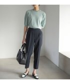 【組曲/KUMIKYOKU】の【ストレッチ・イージーケア】オシャクロス テーパードパンツ ネイビー系|ID: prp329100004852619 ipo3291000000035635351