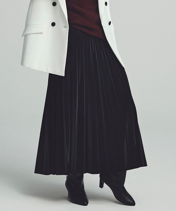 【アイシービー/iCB】の【CLASSY.1月号掲載・洗える】ラミネートプリーツ スカート インテリア・キッズ・メンズ・レディースファッション・服の通販 founy(ファニー) https://founy.com/ 雑誌掲載アイテム Magazine Picks & Fashion Features ファッション雑誌 Fashion Magazines クラッシィ CLASSY. ファッション Fashion レディースファッション Fashion for Women スカート Skirts プリーツスカート / 上品フェミニンスタイル Pleated Skirts 1月号 January Issue 2024年 2024 2024-2025秋冬・A/W Autumn/Winter 2024–25 AW24–25 エアリー Airy Texture トレンド Trend, Trending Now プリーツ Pleats, Pleated ベルベット Velvet, Velvety 洗える Machine Washable A/W・秋冬 Autumn/Winter 雑誌 Magazine, Fashion Magazine |ID: prp329100004852624 ipo3291000000035635504