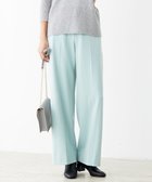 【自由区/JIYU-KU】の【撥水加工・洗える】TRギャバ裏起毛ワイド パンツ アイスグリーン|ID: prp329100004852632 ipo3291000000035635565