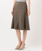 【ジェイ プレス/J.PRESS】の【シワになりにくい】コットンフィッティーシャーク スカート ブラウン系|ID: prp329100004852647 ipo3291000000035635913