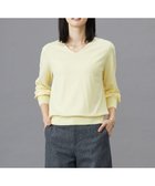 【ジェイ プレス/J.PRESS】の【ご好評につき新色追加!・WEB限定カラーあり・洗える】PRINCE Vネック ニット レモンイエロー系|ID: prp329100004852655 ipo3291000000035636022