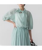 【23区/NIJYUSANKU】の【WEB 一部店舗限定/洗える】ライトシアーミクスチャー ボウタイ ブラウス 人気、トレンドファッション・服の通販 founy(ファニー) ファッション Fashion レディースファッション Fashion for Women トップス・カットソー Cut & Sew Tops シャツ・ブラウス・オフィスカジュアル Elegant Blouses & Button-Ups インナー Innerwear 春 Spring 洗える Machine Washable シアー Sheer, See-Through ジャケット Jacket, Outerwear セットアップ Set-Up, Coordinated Outfit トレンド Trend, Trending Now リボン Ribbon, Bow S/S・春夏 SS, Spring/Summer, Warm Season 夏 Summer エレガント 上品 Elegant ビジネス 仕事 通勤 Business / Work / Commuting 2025年 2025 2025春夏・S/S Spring/Summer 2025 SS25 thumbnail スモーキーグリーン系|ID: prp329100004852664 ipo3291000000035636174