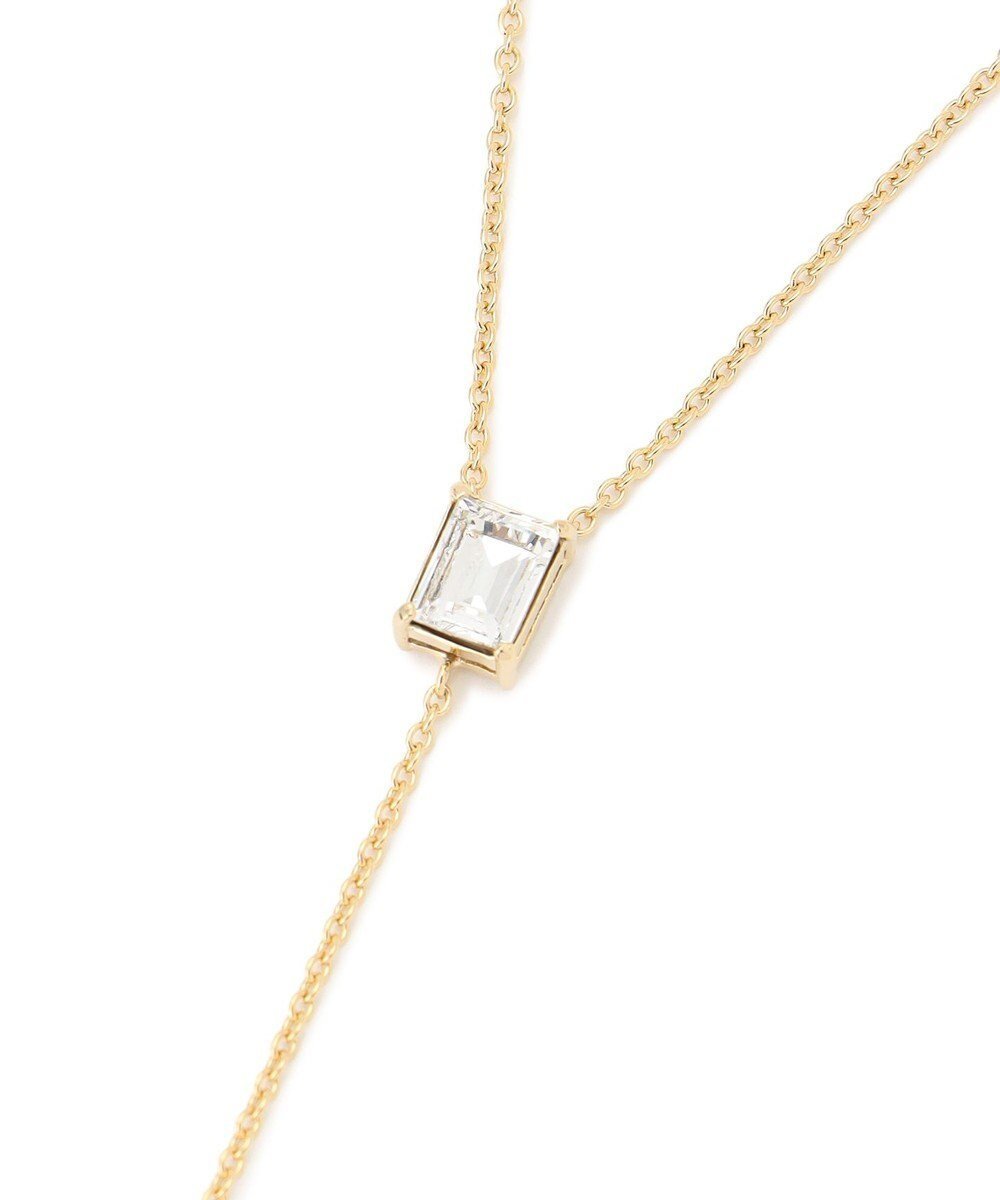 【23区/NIJYUSANKU】のラインストーン ラリエット ネックレス インテリア・キッズ・メンズ・レディースファッション・服の通販 founy(ファニー) 　ファッション　Fashion　レディースファッション　Fashion for Women　ジュエリー　Jewelry　ネックレス　Necklaces & Pendants　アクセサリー　Fashion Accessories　クリスタル　Crystal, Swarovski　シルバー　Silver, Metallic Silver　ストーン　Stone, Gem-Like　チェーン　Chain, Chain Strap　ネックレス　Necklace, Pendant Necklace　バランス　Balance, Style Balance　エレガント 上品　Elegant　ゴールド系|ID: prp329100004852669 ipo3291000000035636242