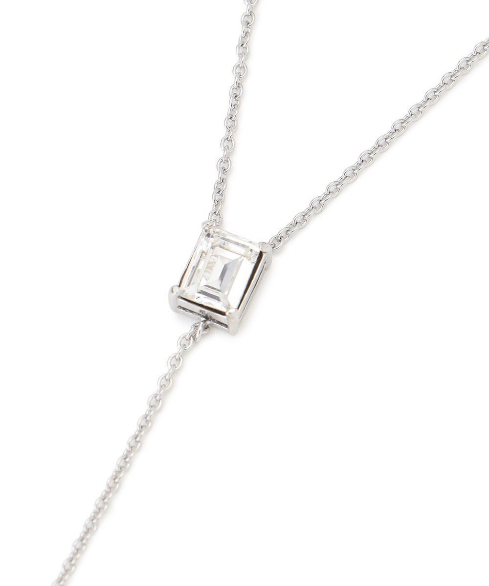 【23区/NIJYUSANKU】のラインストーン ラリエット ネックレス インテリア・キッズ・メンズ・レディースファッション・服の通販 founy(ファニー) 　ファッション　Fashion　レディースファッション　Fashion for Women　ジュエリー　Jewelry　ネックレス　Necklaces & Pendants　アクセサリー　Fashion Accessories　クリスタル　Crystal, Swarovski　シルバー　Silver, Metallic Silver　ストーン　Stone, Gem-Like　チェーン　Chain, Chain Strap　ネックレス　Necklace, Pendant Necklace　バランス　Balance, Style Balance　エレガント 上品　Elegant　シルバー系|ID: prp329100004852669 ipo3291000000035636243