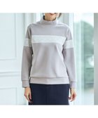 【23区 ゴルフ/NIJYUSANKU GOLF】の【WOMEN/EC限定】レース柄 モックネック トレーナー ベージュ系|ID: prp329100004852670 ipo3291000000035636254