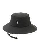 【ムーンバット/MOONBAT】のPOLO RALPH LAUREN 刺繍 リップパラソルハット ブラック|ID: prp329100004852676 ipo3291000000035636306