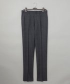 【五大陸/gotairiku / MEN】のほぼ通年使用可【洗える/ストレッチ/シワになりにくい】ZERO TRIA ウォッシャブルパンツ(24年モデル) ブラック×グレンチェック|ID: prp329100004852776 ipo3291000000035641421