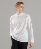 【ジョゼフ オム/JOSEPH HOMME / MEN】のコンパクトストレッチジャージー モックネックカットソー ホワイト系|ID: prp329100004852782 ipo3291000000035641503