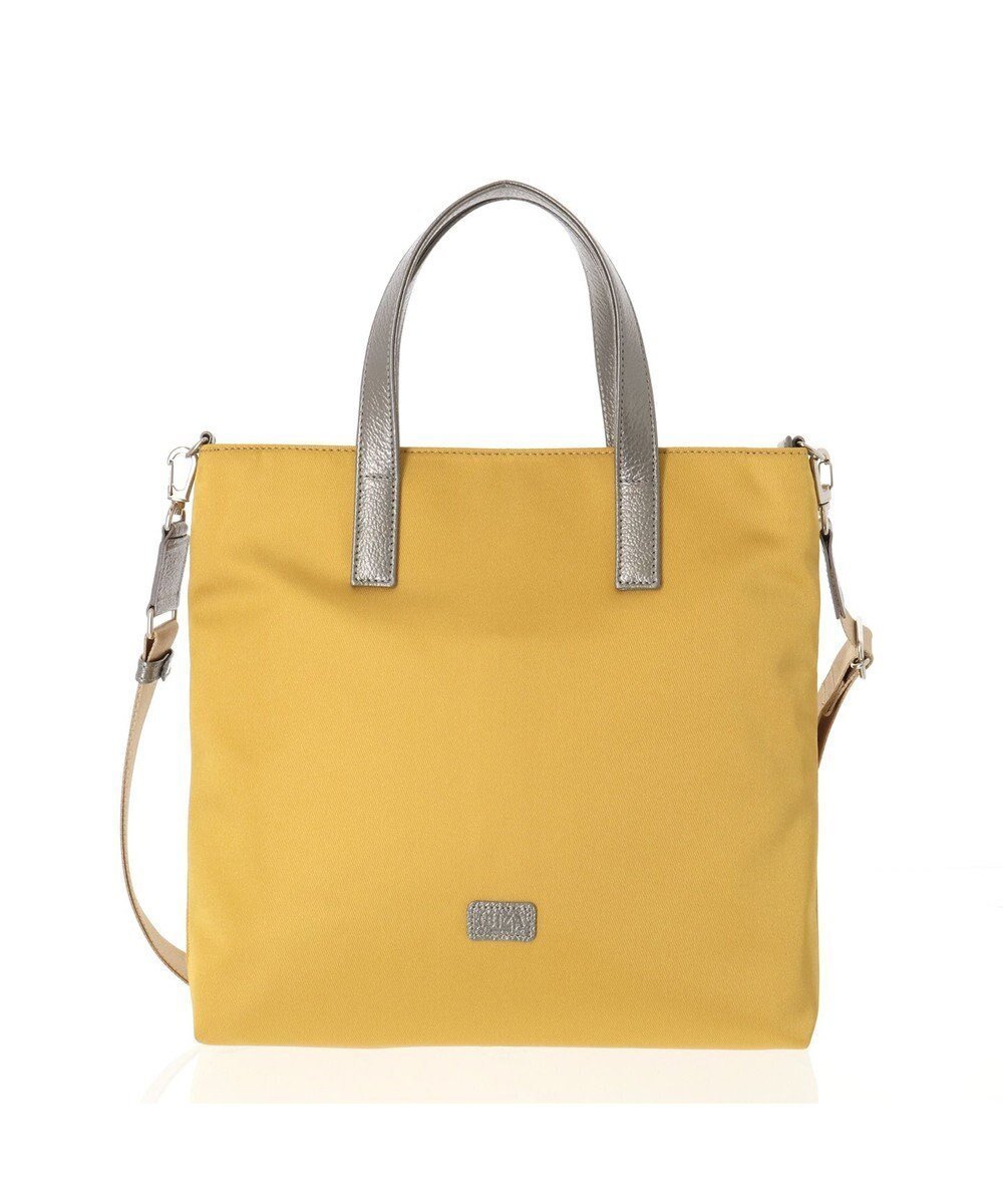 【イビサ/IBIZA】のシウダード ナイロン2WAYバッグ インテリア・キッズ・メンズ・レディースファッション・服の通販 founy(ファニー) 　ファッション　Fashion　レディースファッション　Fashion for Women　バッグ　Bags　ショルダー　Shoulder, Shoulder Strap　スタンダード　Standard, Basic　フォルム　Silhouette, Form　ポケット　Pocket, Pocket Detail　マグネット　Magnet, Magnetic Closure　エレガント 上品　Elegant　黄色|ID: prp329100004852805 ipo3291000000035642263