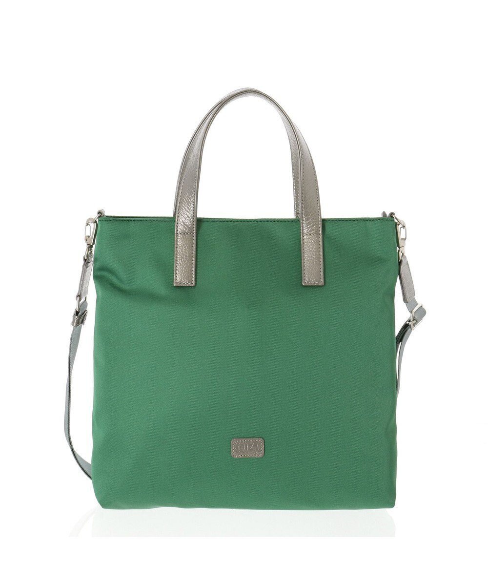 【イビサ/IBIZA】のシウダード ナイロン2WAYバッグ インテリア・キッズ・メンズ・レディースファッション・服の通販 founy(ファニー) 　ファッション　Fashion　レディースファッション　Fashion for Women　バッグ　Bags　ショルダー　Shoulder, Shoulder Strap　スタンダード　Standard, Basic　フォルム　Silhouette, Form　ポケット　Pocket, Pocket Detail　マグネット　Magnet, Magnetic Closure　エレガント 上品　Elegant　緑|ID: prp329100004852805 ipo3291000000035642265
