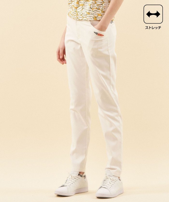【23区 ゴルフ/NIJYUSANKU GOLF】の【WOMEN】【ストレッチ】アポロック ベーシックパンツ インテリア・キッズ・メンズ・レディースファッション・服の通販 founy(ファニー) https://founy.com/ ファッション Fashion レディースファッション Fashion for Women パンツ Pants & Trousers イエロー Yellow オレンジ Orange シンプル Simple, Minimal ストレッチ Stretch, Stretchy Fabric テーパード Tapered, Tapered Pants ベーシック Basic, Essential ポケット Pocket, Pocket Detail 夏 Summer 春 Spring S/S・春夏 SS, Spring/Summer, Warm Season |ID: prp329100004852855 ipo3291000000035643310