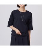 【ジェイ プレス/J.PRESS】の【洗える】トリコットジャージー カットソー ネイビー系|ID: prp329100004852857 ipo3291000000035643408
