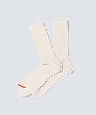 【ホワイトメイルズ/WHITE MAILS】のPAPER RIB CREW SOCKS ソックス オフホワイト|ID: prp329100004852858 ipo3291000000035643428