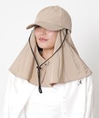 【ムーンバット/MOONBAT】の【遮光100%/UVカット100%】フワクール (Fuwacool) 日差しを完全遮断ガードキャップ 遮光100 UV100 人気、トレンドファッション・服の通販 founy(ファニー) ファッション Fashion レディースファッション Fashion for Women キャップ&ハット Hats & Caps アウトドア Outdoor Clothing キャップ Cap, Baseball Cap シンプル Simple, Minimal フェイス Face, Facial Design メッシュ Mesh, Net Fabric 帽子 Hat, Headwear 日傘 Parasol, UV Umbrella thumbnail ベージュ|ID: prp329100004852890 ipo3291000000035644082