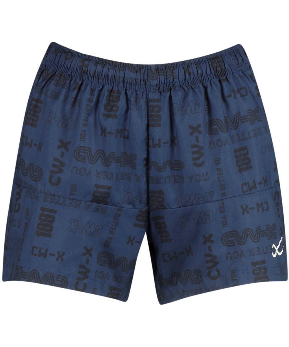 【シーダブリューエックス/CW-X】の【WOMEN】 ランニングボトム ショートパンツ 3分丈 DHY611 /ワコール インテリア・キッズ・メンズ・レディースファッション・服の通販 founy(ファニー) 　ファッション　Fashion　レディースファッション　Fashion for Women　パンツ　Pants & Trousers　ショートパンツ・ハーフパンツ　High-Waisted & Relaxed Shorts　ショート　Short, Short Length　パターン　Pattern, Design Print　ボトム　Bottoms, Lower Wear　ポケット　Pocket, Pocket Detail　ランニング　Running, Running Wear, Activewear, Jogging　ブルー|ID: prp329100004852900 ipo3291000000035644312