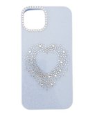 【ウィゴー/WEGO】のハートビジューラメiphoneケース(ブルー) 柄1|ID: prp329100004852936 ipo3291000000035645295