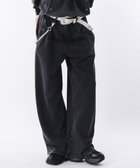 【ウィゴー/WEGO】の【ウエストゴム/ユニセックス着用ITEM】ブリーチハトメスウェットパンツ ブラックその他|ID: prp329100004852944 ipo3291000000035645408