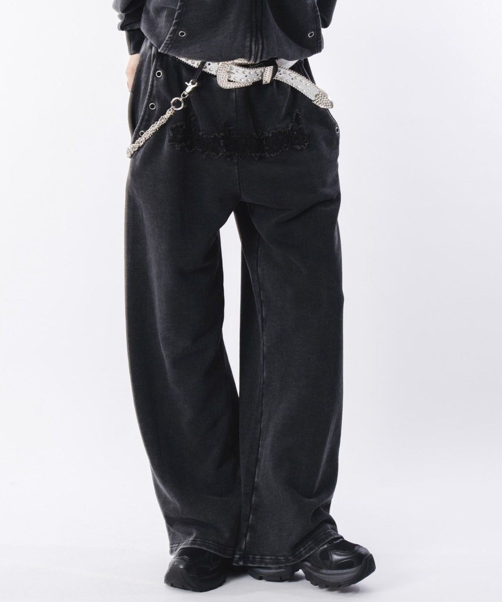 【ウィゴー/WEGO】の【ウエストゴム/ユニセックス着用ITEM】ブリーチハトメスウェットパンツ インテリア・キッズ・メンズ・レディースファッション・服の通販 founy(ファニー) ファッション Fashion レディースファッション Fashion for Women パンツ Pants & Trousers インナー Innerwear 春 Spring 秋 Autumn シンプル Simple, Minimal スウェット / スエット Sweatshirt, Sweatwear スニーカー Sneakers, Trainers スマホ Smartphone, Mobile Device スマート Smart, Elegant セットアップ Set-Up, Coordinated Outfit トレンド Trend, Trending Now バランス Balance, Style Balance パーカー Hoodie, Parka フロント Front, Front Design ブリーチ Bleach, Washed Finish ポケット Pocket, Pocket Detail 無地 Plain, Solid Color ワイド Wide, Wide Fit 冬 Winter / This Winter S/S・春夏 SS, Spring/Summer, Warm Season 夏 Summer ブラックその他|ID: prp329100004852944 ipo3291000000035645408