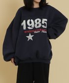 【ウィゴー/WEGO】の1985ロゴビッグスウェット ネイビー|ID: prp329100004852945 ipo3291000000035645417