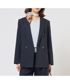 【ジェイ プレス/J.PRESS】のセルロースリネンストレッチ ダブル ジャケット ネイビー系|ID: prp329100004852954 ipo3291000000035645579