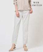 【ジェイ プレス/J.PRESS】の【WEB限定カラーあり】セルロースリネンストレッチ テーパード パンツ 【WEB限定】ライトグレー系|ID: prp329100004852955 ipo3291000000035645597