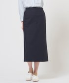 【ジェイ プレス/J.PRESS】のTCリネン ドライツイル ナロー スカート ネイビー系|ID: prp329100004852963 ipo3291000000035645718