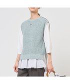 【ジェイ プレス/J.PRESS】の【WEB限定カラーあり】LINEN COTTON ニット ベスト アクア系|ID: prp329100004852971 ipo3291000000035645759