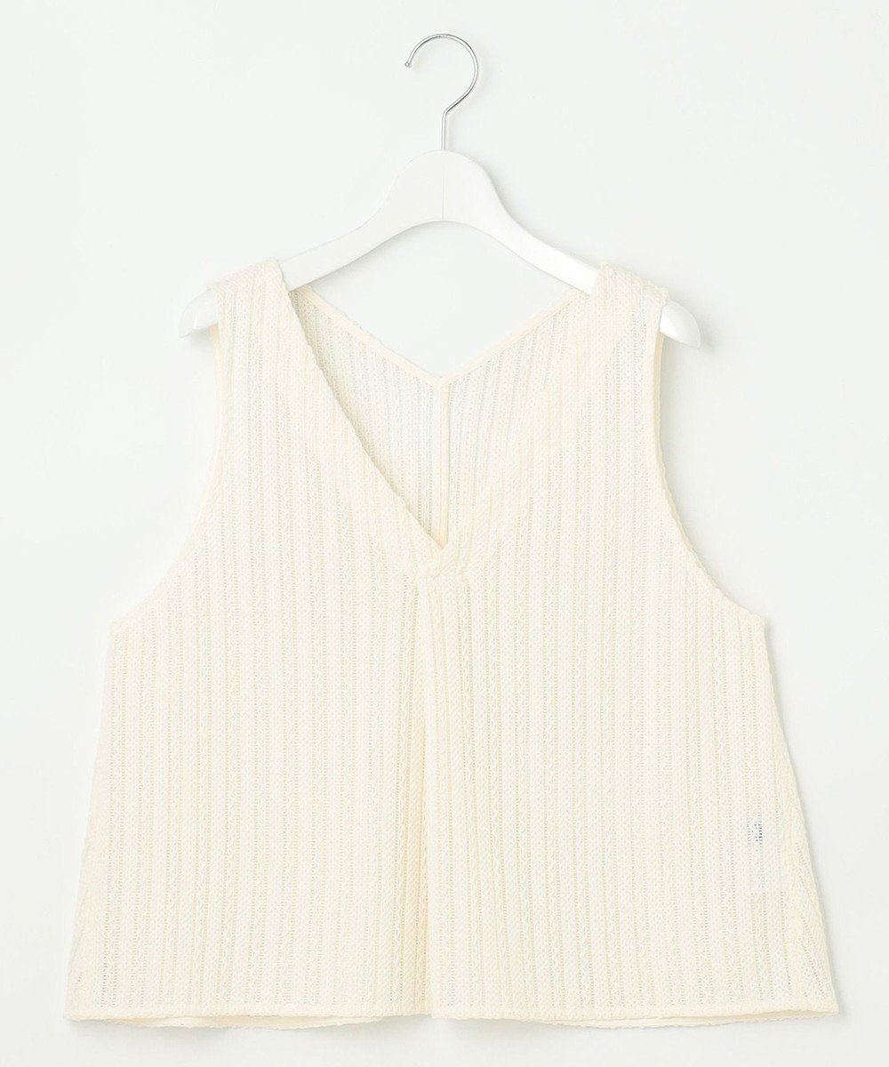 【ジェイ プレス/J.PRESS】のラッセル ビスチェ インテリア・キッズ・メンズ・レディースファッション・服の通販 founy(ファニー) 　ファッション　Fashion　レディースファッション　Fashion for Women　トップス・カットソー　Cut & Sew Tops　シャツ・ブラウス・オフィスカジュアル　Elegant Blouses & Button-Ups　ロングTシャツ・Tシャツ　Longline T-Shirts & Tees　カットソー・ベーシックTシャツ　Cut-and-Sewn Tops / Stretch Tees & Basics　ビスチェ　Bustiers & Corset Tops / Layered Bustier Style　カットソー　Cut and Sewn Top　スタイリッシュ　Stylish, Fashionable　ビスチェ　Bustier, Corset Top　ベスト　Vest, Waistcoat　ラッセル　Raschel, Raschel Lace　レース　Lace, Lace Fabric　エレガント 上品　Elegant　夏　Summer　春　Spring　S/S・春夏　SS, Spring/Summer, Warm Season　エクリュ系|ID: prp329100004852981 ipo3291000000035645917