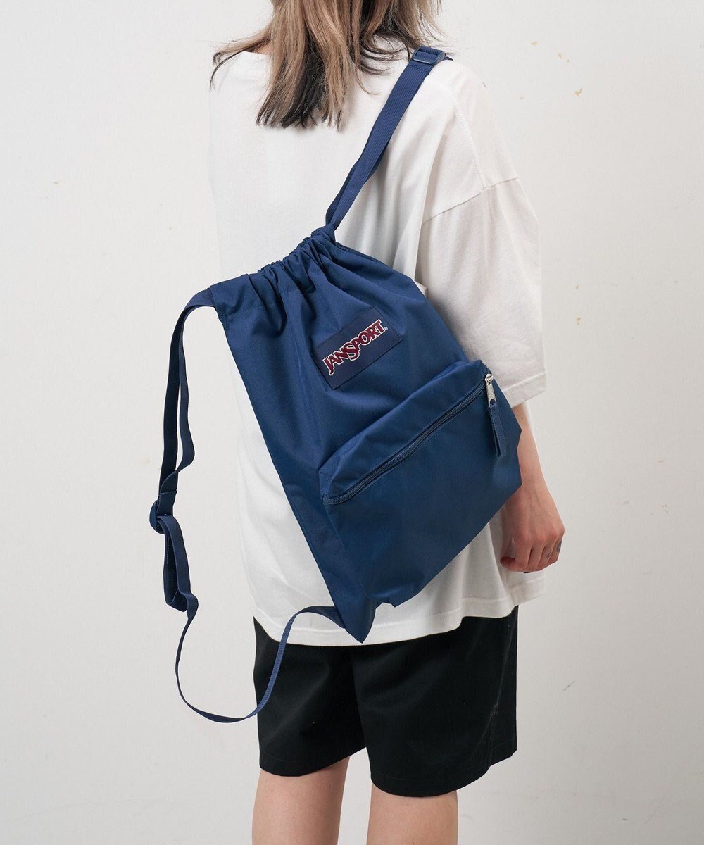 【ウィゴー/WEGO】の【ユニセックス着用ITEM】JANSPORT DRAWSACK インテリア・キッズ・メンズ・レディースファッション・服の通販 founy(ファニー) ファッション Fashion レディースファッション Fashion for Women バッグ Bags アウトドア Outdoor Clothing 巾着 Drawstring Bag, Kinchaku スポーツ Sports, Activewear スマホ Smartphone, Mobile Device 財布 Wallet, Purse フロント Front, Front Design ポケット Pocket, Pocket Detail リュック Backpack, Rucksack ネイビー|ID: prp329100004853048 ipo3291000000035647439