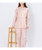 【ウィング/Wing】のパジャマ 長袖 長ズボン 綿100%(本体) 天竺素材 レディース EP8071 ウイング/ワコール ピンク|ID: prp329100004853059 ipo3291000000035647558