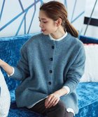 【ティアクラッセ/Tiaclasse】の【洗える】クルーネックメランジカーディガン グリーン|ID: prp329100004853069 ipo3291000000035647692