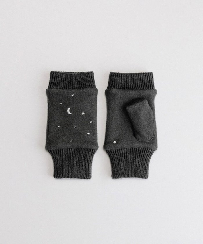 【オルクベット/ORuKuBET】の夜空刺繍フィンガーレスジャージグローブ(WOMEN) インテリア・キッズ・メンズ・レディースファッション・服の通販 founy(ファニー) https://founy.com/ ファッション Fashion レディースファッション Fashion for Women 手袋 Gloves & Mittens アクリル Acrylic Material スマート Smart, Elegant リブニット Rib Knit, Ribbed Knit A/W・秋冬 Autumn/Winter |ID: prp329100004853123 ipo3291000000035648397