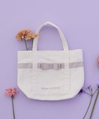 【メゾンドフルール/Maison de FLEUR】のマルチポケット帆布トートSバッグ 人気、トレンドファッション・服の通販 founy(ファニー) ファッション Fashion レディースファッション Fashion for Women バッグ Bags キャンバス Canvas, Canvas Fabric コンパクト Compact, Small Size 人気 Popular, Best Seller ポケット Pocket, Pocket Detail リボン Ribbon, Bow エレガント 上品 Elegant 2026年 2026 thumbnail Ivory|ID: prp329100004853157 ipo3291000000035648776