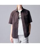 【ジョセフ アブード マウンテン/JOSEPH ABBOUD MOUNTAIN】の【日本素材/軽量/オーガニックコットンブレンド】チェックコンビ アウトドア シャツ 人気、トレンドファッション・服の通販 founy(ファニー) ファッション Fashion レディースファッション Fashion for Women トップス・カットソー Cut & Sew Tops シャツ・ブラウス・オフィスカジュアル Elegant Blouses & Button-Ups アウトドア Outdoor Clothing 春 Spring コンビ Combo, Combination Style 軽量 Lightweight, Ultra Light シンプル Simple, Minimal スマート Smart, Elegant チェック Check, Plaid, Tartan ポケット Pocket, Pocket Detail 半袖 Short Sleeve, Half Sleeve リラックス Relax, Relaxed Fit S/S・春夏 SS, Spring/Summer, Warm Season おすすめ Recommended / Our Picks 日本製 Made In Japan 夏 Summer thumbnail ダークブラウン系3|ID: prp329100004853181 ipo3291000000035648899