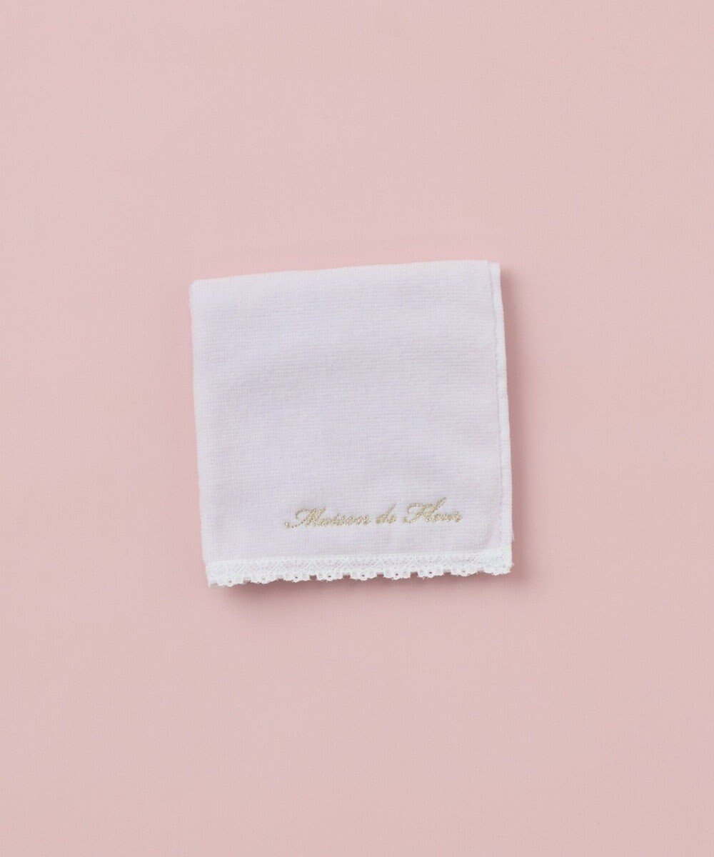 【メゾンドフルール/Maison de FLEUR】のアンダーレースタオルハンカチ インテリア・キッズ・メンズ・レディースファッション・服の通販 founy(ファニー) 　ファッション　Fashion　レディースファッション　Fashion for Women　スポーツウェア　Functional & Stylish Sportswear　2026年　2026　おすすめ　Recommended / Our Picks　ギフト プレゼント　Gift / Present　スポーツ　Sports, Activewear　タオル　Towel, Bath Towel　ハンカチ　Handkerchief, Hanky　レース　Lace, Lace Fabric　エレガント 上品　Elegant　吸水　Absorbent, Quick-Dry　Lavender|ID: prp329100004853198 ipo3291000000035648979