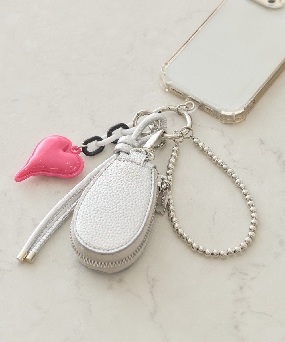 【アメリカンホリック/AMERICAN HOLIC】のハートクラシックチャーム インテリア・キッズ・メンズ・レディースファッション・服の通販 founy(ファニー) 　ファッション　Fashion　レディースファッション　Fashion for Women　スポーツウェア　Functional & Stylish Sportswear　アクセサリー　Fashion Accessories　アメリカン　American Style　クラシック　Classic, Timeless Style　シンプル　Simple, Minimal　スタイリッシュ　Stylish, Fashionable　スポーツ　Sports, Activewear　チャーム　Charm, Pendant　ポーチ　Pouch, Small Case　モバイル　Mobile, Smartphone　ワンポイント　One Point, Statement Accent　おすすめ　Recommended / Our Picks　エレガント 上品　Elegant　Silver|ID: prp329100004853205 ipo3291000000035649001