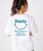 【その他のブランド/Other】の【RUSTY】ニコちゃん×刺しゅう半袖Tシャツ 人気、トレンドファッション・服の通販 founy(ファニー) ファッション Fashion レディースファッション Fashion for Women トップス・カットソー Cut & Sew Tops シャツ・ブラウス・オフィスカジュアル Elegant Blouses & Button-Ups ロングTシャツ・Tシャツ Longline T-Shirts & Tees カットソー・ベーシックTシャツ Cut-and-Sewn Tops / Stretch Tees & Basics 春 Spring カットソー Cut and Sewn Top カリフォルニア California, Cali Style シンプル Simple, Minimal チェーン Chain, Chain Strap ビーチ Beach, Seaside 半袖 Short Sleeve, Half Sleeve S/S・春夏 SS, Spring/Summer, Warm Season おすすめ Recommended / Our Picks 夏 Summer thumbnail ホワイト×ブルー|ID: prp329100004853207 ipo3291000000035649009