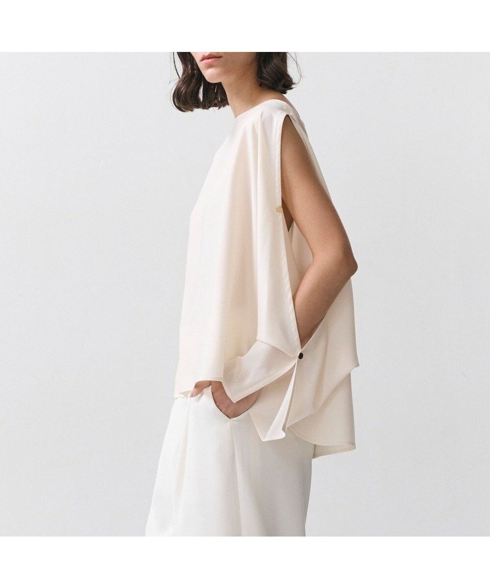 【ベイジ,/BEIGE,】のPERIDOT / 2WAYスリーブ ドレープブラウス 人気、トレンドファッション・服の通販 founy(ファニー) ファッション Fashion レディースファッション Fashion for Women トップス・カットソー Cut & Sew Tops シャツ・ブラウス・オフィスカジュアル Elegant Blouses & Button-Ups オケージョン Occasion Wear 春 Spring 洗える Machine Washable シルク Silk, 100% Silk スリット Slit, Slit Detail スリーブ Sleeve, Long Sleeve / Short Sleeve タイトスカート Pencil Skirt, Tight Skirt デニム Denim, Jeans Material ドレープ Drape, Draping Fabric ワイド Wide, Wide Fit S/S・春夏 SS, Spring/Summer, Warm Season 夏 Summer エレガント 上品 Elegant ビジネス 仕事 通勤 Business / Work / Commuting other-1|ID: prp329100004853210 ipo3291000000035649018