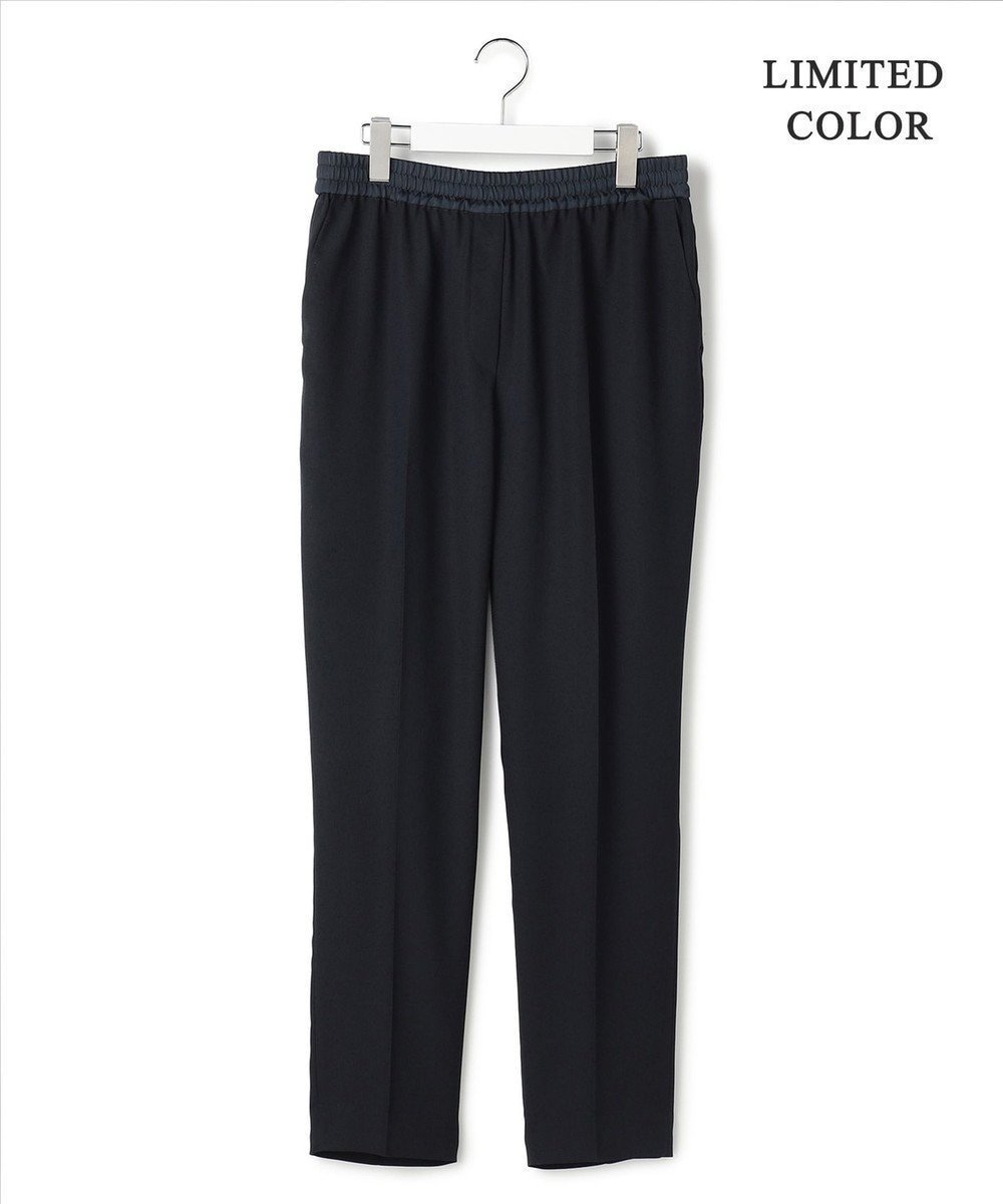 【アイシービー/iCB】の【先行予約・WEB限定カラーあり】FluidBackSatin ドロストパンツ インテリア・キッズ・メンズ・レディースファッション・服の通販 founy(ファニー) 　ファッション　Fashion　レディースファッション　Fashion for Women　パンツ　Pants & Trousers　春　Spring　サテン　Satin, Glossy Fabric　セットアップ　Set-Up, Coordinated Outfit　センター　Center, Center Line　デスク　Desk, Work Desk　なめらか　Smooth, Silky Texture　ワイド　Wide, Wide Fit　ワーク　Workwear, Utility Style　S/S・春夏　SS, Spring/Summer, Warm Season　夏　Summer　セレモニー　Ceremony　2026年　2026　ネイビー[WEB限定]|ID: prp329100004853221 ipo3291000000035649064