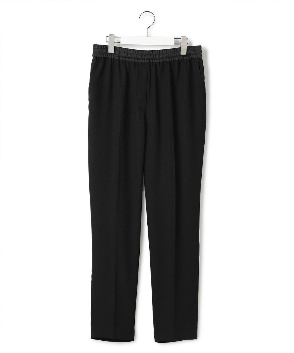 【アイシービー/iCB】の【先行予約・WEB限定カラーあり】FluidBackSatin ドロストパンツ インテリア・キッズ・メンズ・レディースファッション・服の通販 founy(ファニー) 　ファッション　Fashion　レディースファッション　Fashion for Women　パンツ　Pants & Trousers　春　Spring　サテン　Satin, Glossy Fabric　セットアップ　Set-Up, Coordinated Outfit　センター　Center, Center Line　デスク　Desk, Work Desk　なめらか　Smooth, Silky Texture　ワイド　Wide, Wide Fit　ワーク　Workwear, Utility Style　S/S・春夏　SS, Spring/Summer, Warm Season　夏　Summer　セレモニー　Ceremony　2026年　2026　ブラック|ID: prp329100004853221 ipo3291000000035649067