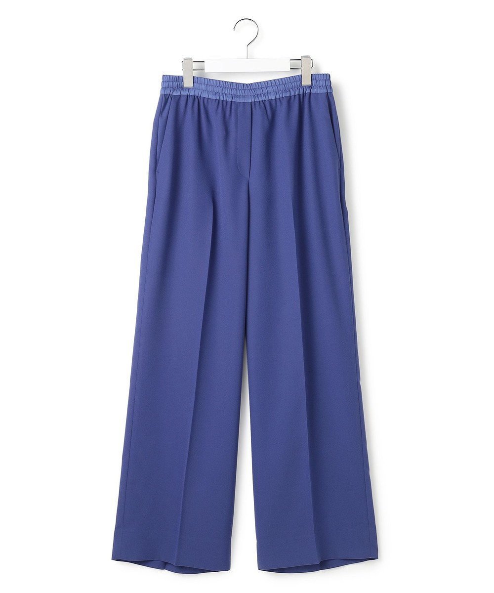 【アイシービー/iCB】の【先行予約・WEB限定カラーあり】FluidBackSatin ワイドパンツ インテリア・キッズ・メンズ・レディースファッション・服の通販 founy(ファニー) 　ファッション　Fashion　レディースファッション　Fashion for Women　パンツ　Pants & Trousers　春　Spring　カットソー　Cut and Sewn Top　サテン　Satin, Glossy Fabric　ジャケット　Jacket, Outerwear　センター　Center, Center Line　なめらか　Smooth, Silky Texture　プリント　Print, Printed Pattern　マーブル　Marble, Marble Pattern　ワイド　Wide, Wide Fit　S/S・春夏　SS, Spring/Summer, Warm Season　夏　Summer　セレモニー　Ceremony　ビジネス 仕事 通勤　Business / Work / Commuting　2026年　2026　ロイヤルブルー|ID: prp329100004853237 ipo3291000000035649136