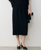 【アイシービー/iCB】の【先行予約】FluidBackSatin ナロースカート ブラック|ID: prp329100004853239 ipo3291000000035649142