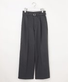 【エニィ スィス/any SiS】のツイステッドクリアチノワイド パンツ アイアンブルー|ID: prp329100004853307 ipo3291000000035649484